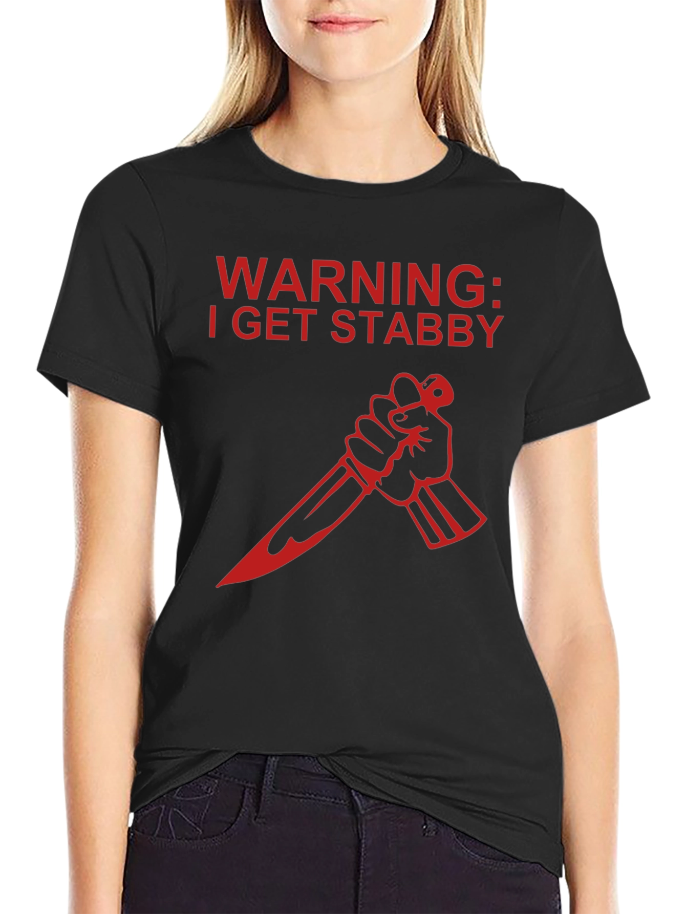 Warning: I Get Stabby T-Shirt