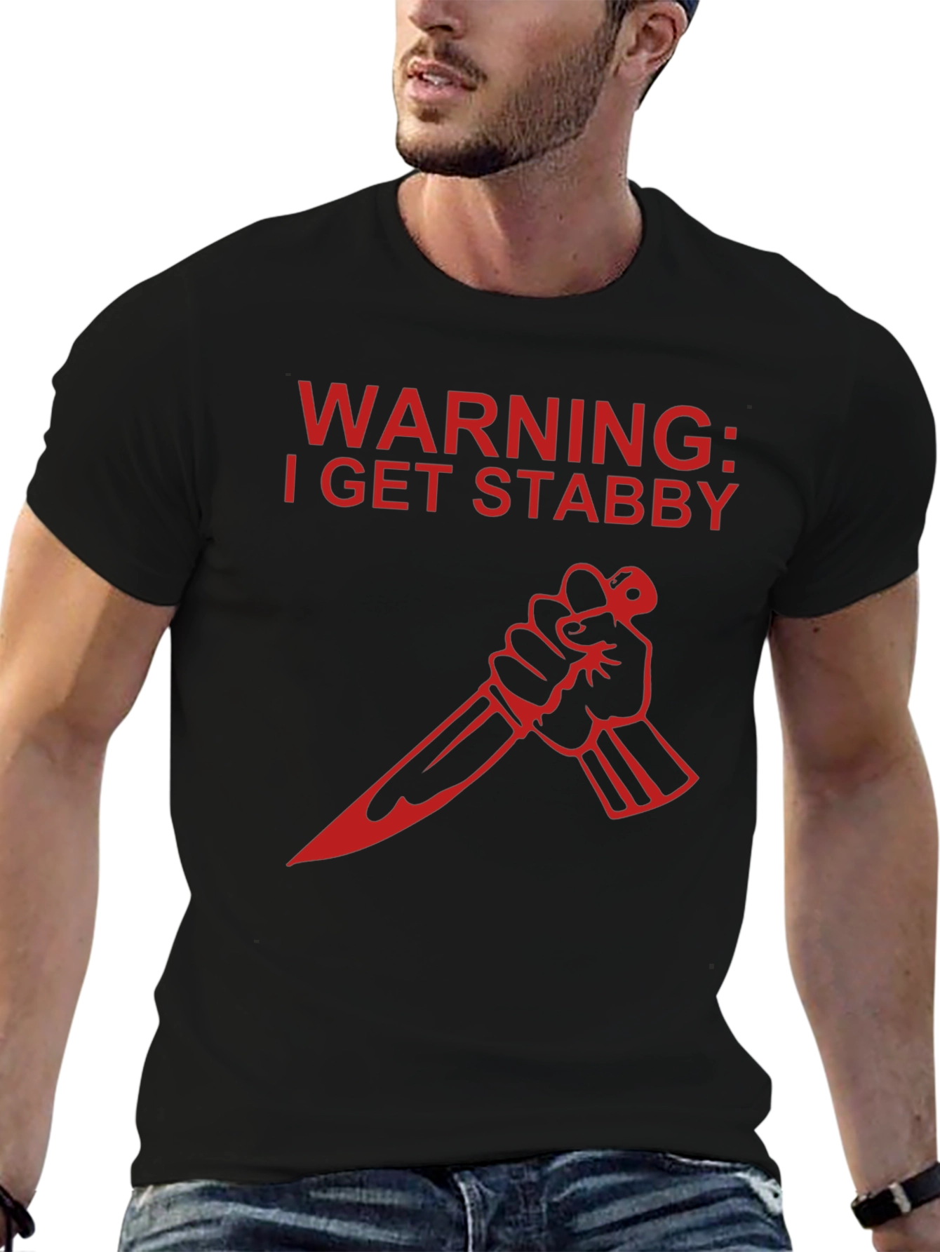 Warning: I Get Stabby T-Shirt