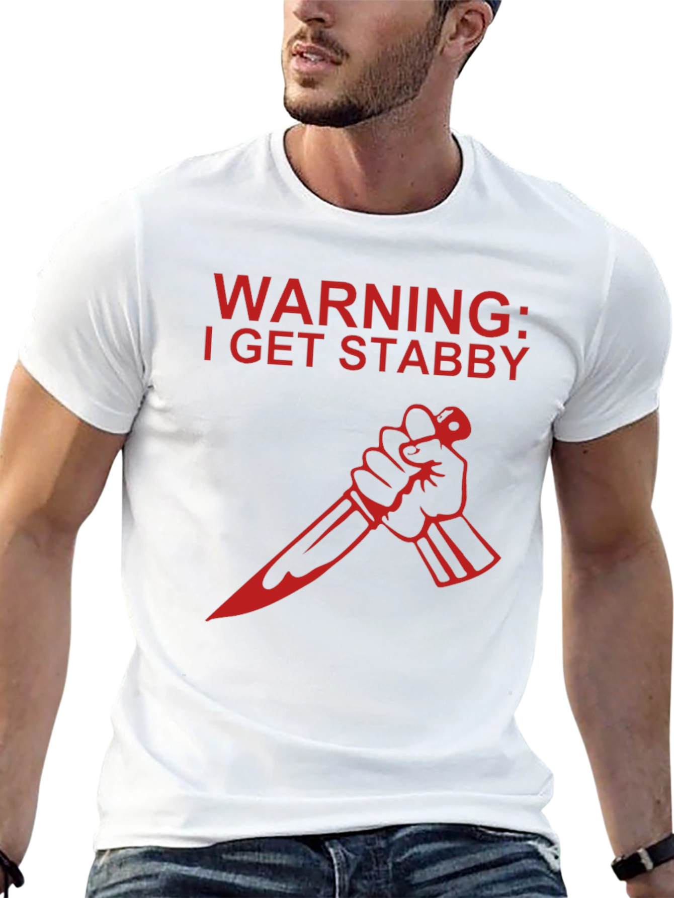 Warning: I Get Stabby T-Shirt