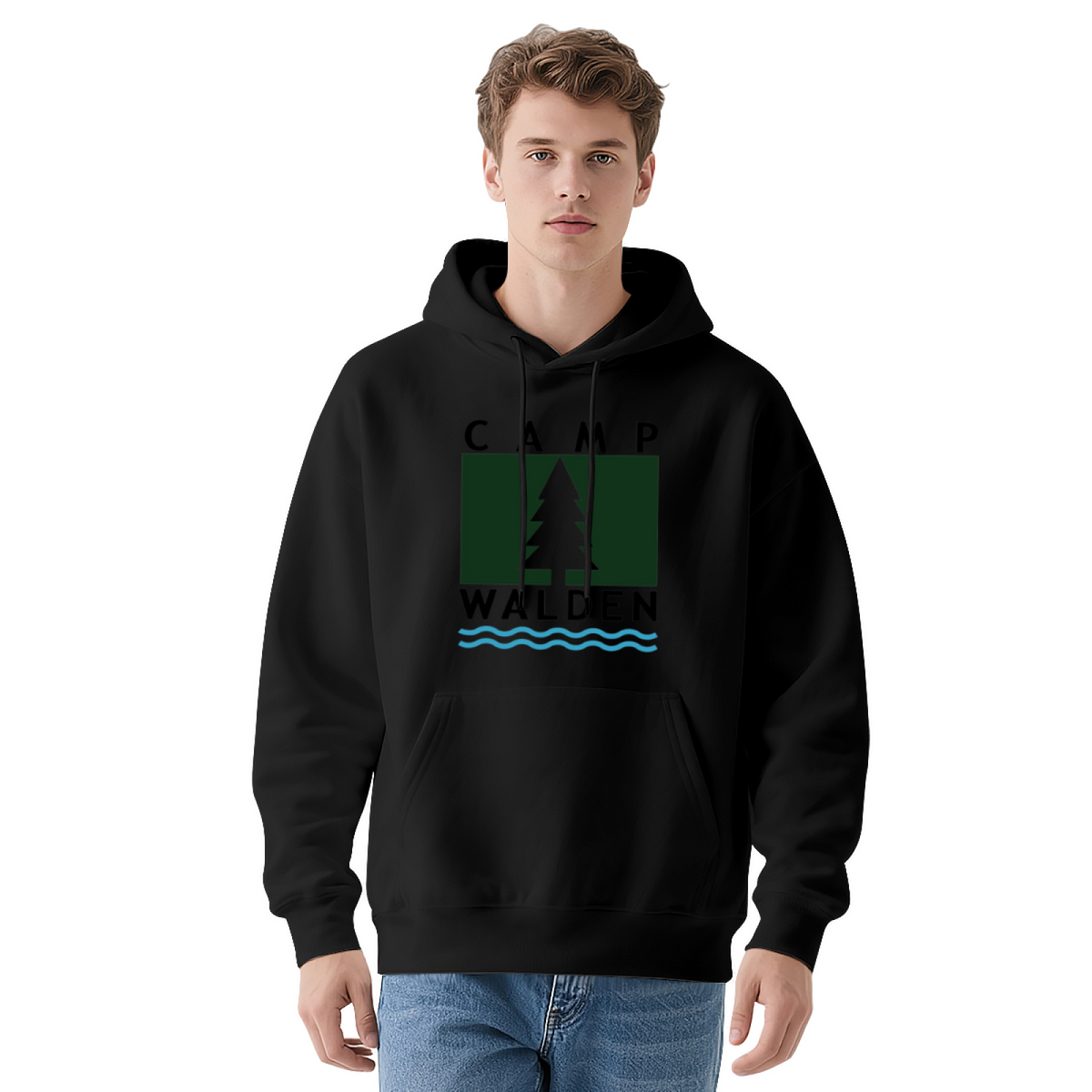 Camp Walden Pine Tree Graphic Hoodie