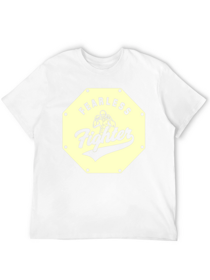Fearless Fighter Graphic Tee - Black