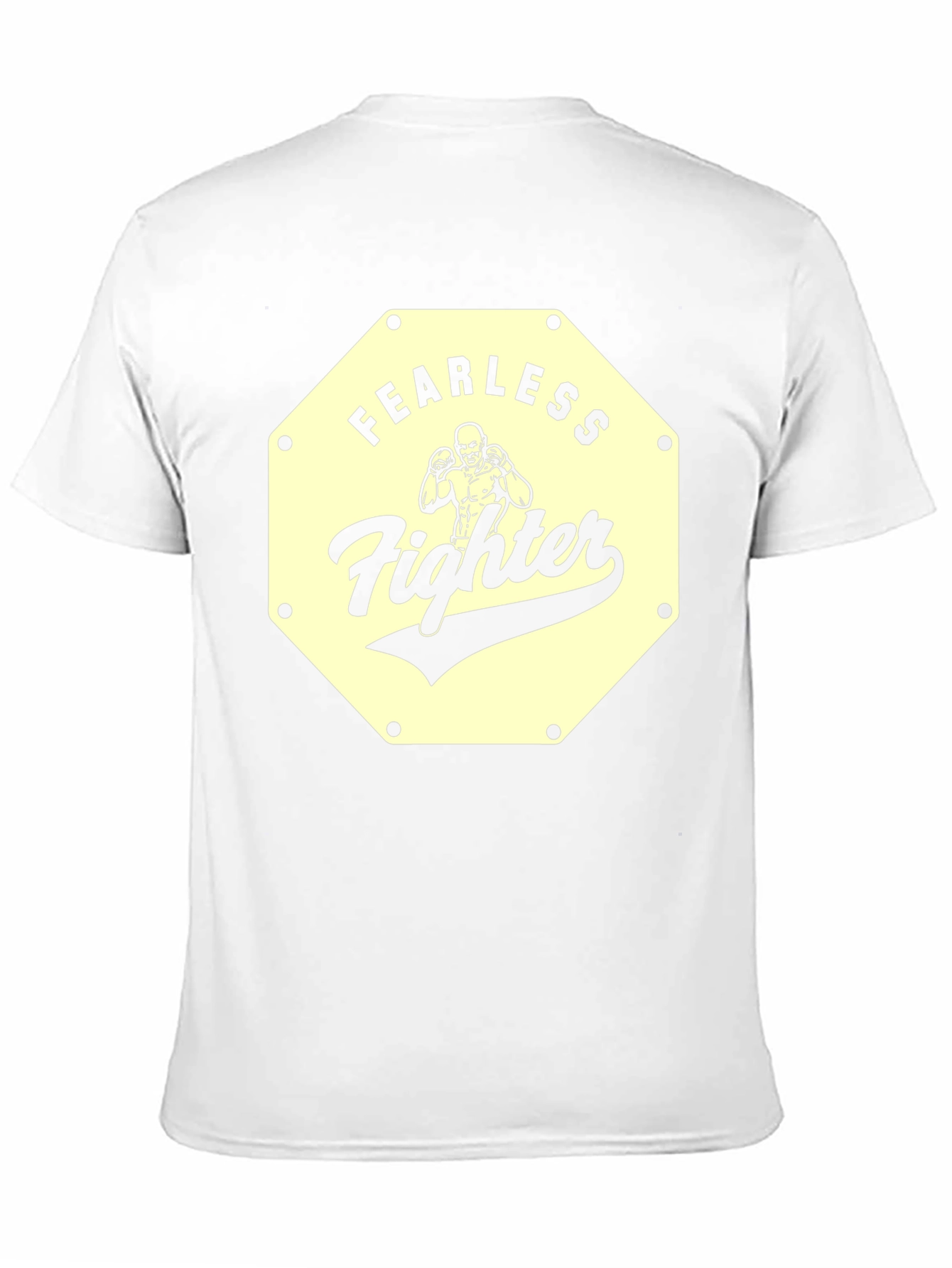 Fearless Fighter Graphic Tee - Black