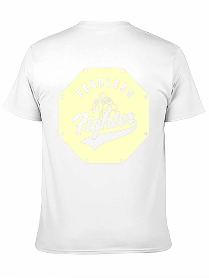 Fearless Fighter Graphic Tee - Black