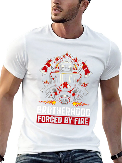 Brotherhood Firefighter Graphic Tee