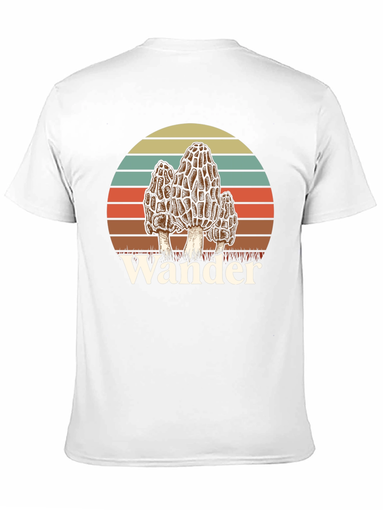 Wander Morel Mushroom Graphic T-Shirt