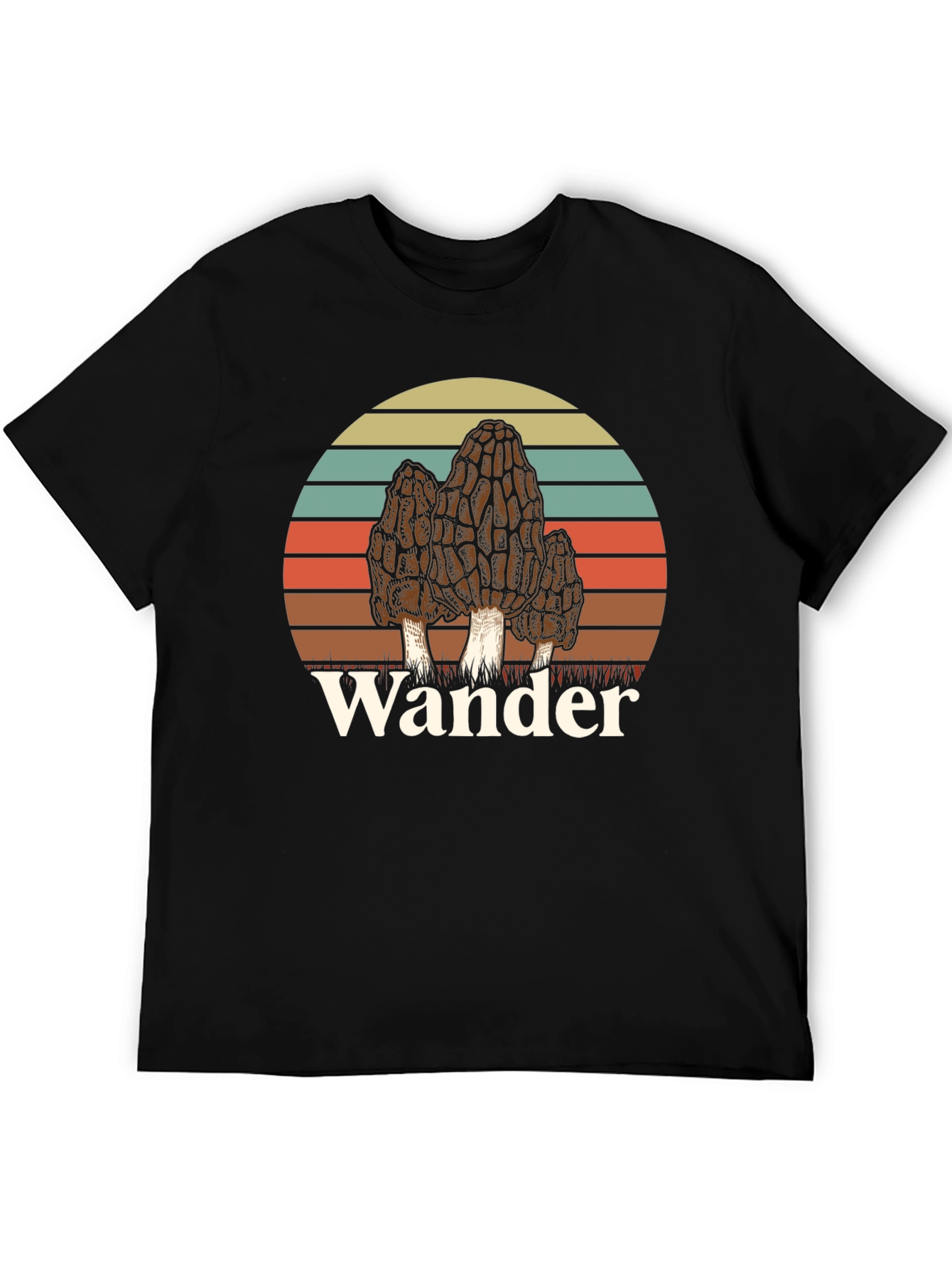 Wander Morel Mushroom Graphic T-Shirt
