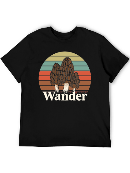 Wander Morel Mushroom Graphic T-Shirt