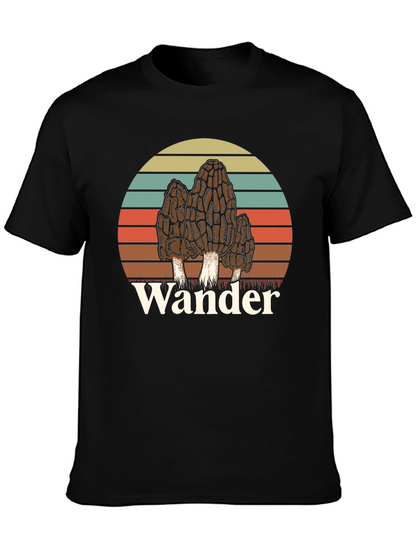 Wander Morel Mushroom Graphic T-Shirt