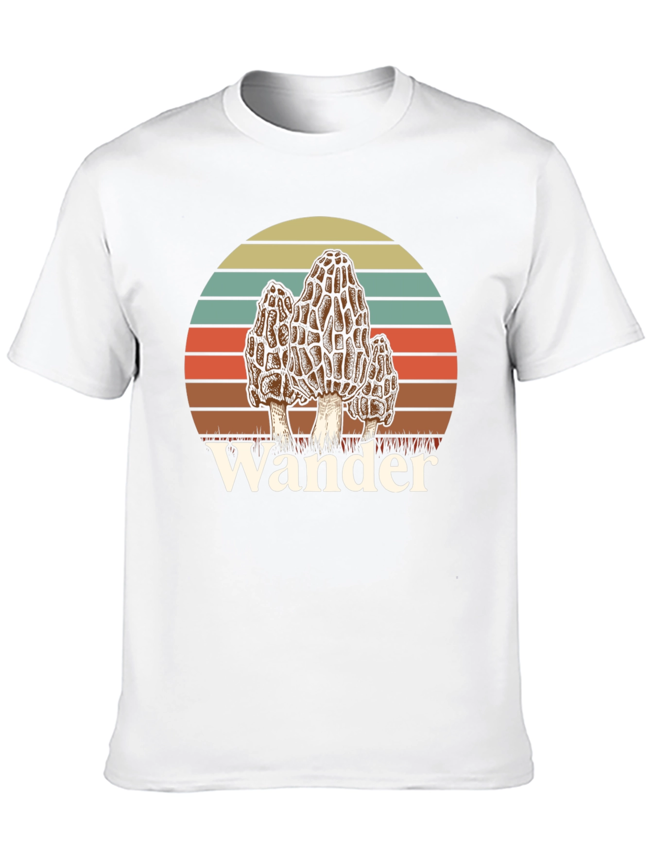 Wander Morel Mushroom Graphic T-Shirt