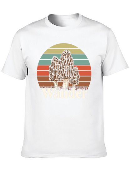 Wander Morel Mushroom Graphic T-Shirt