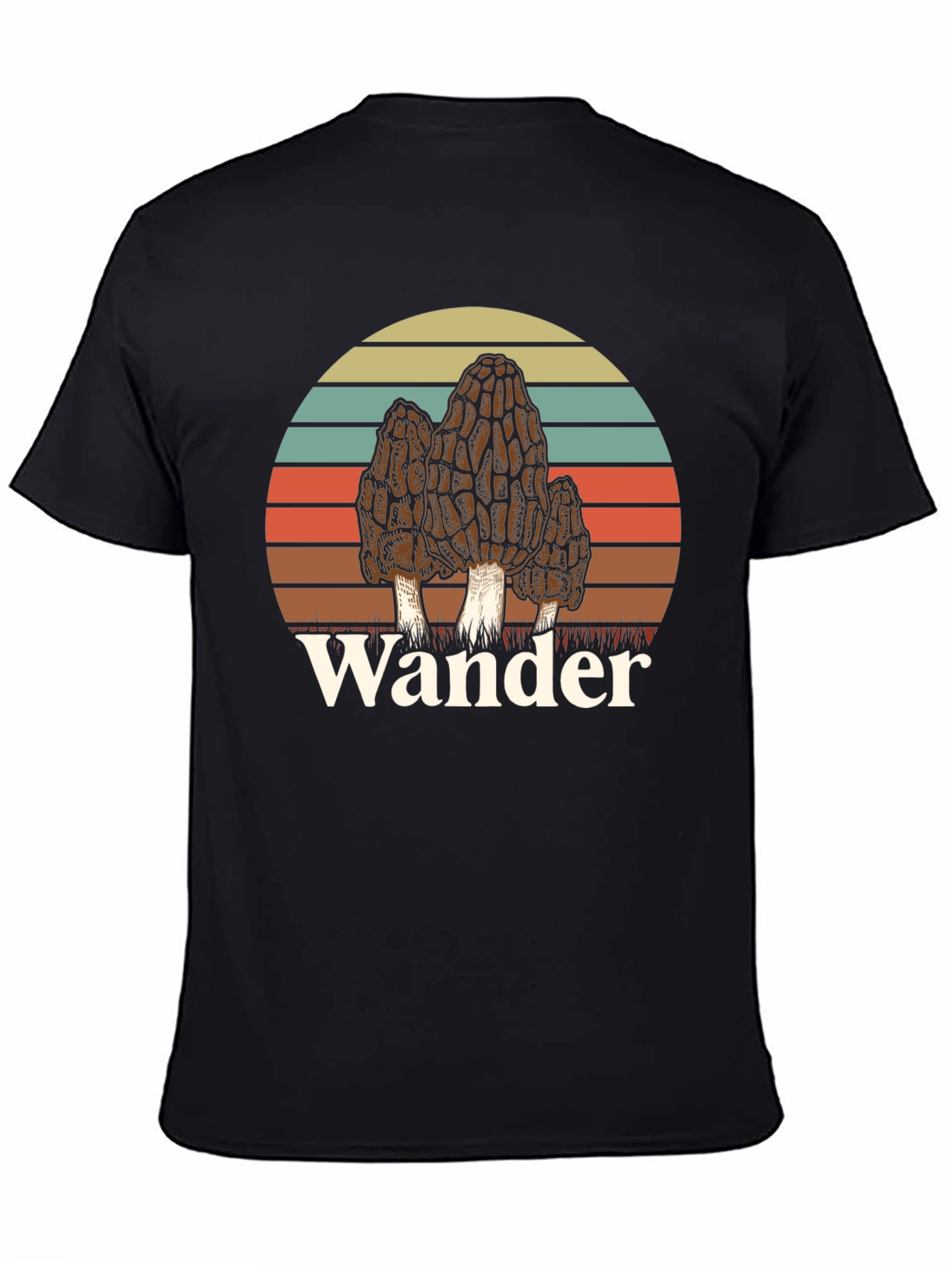Wander Morel Mushroom Graphic T-Shirt