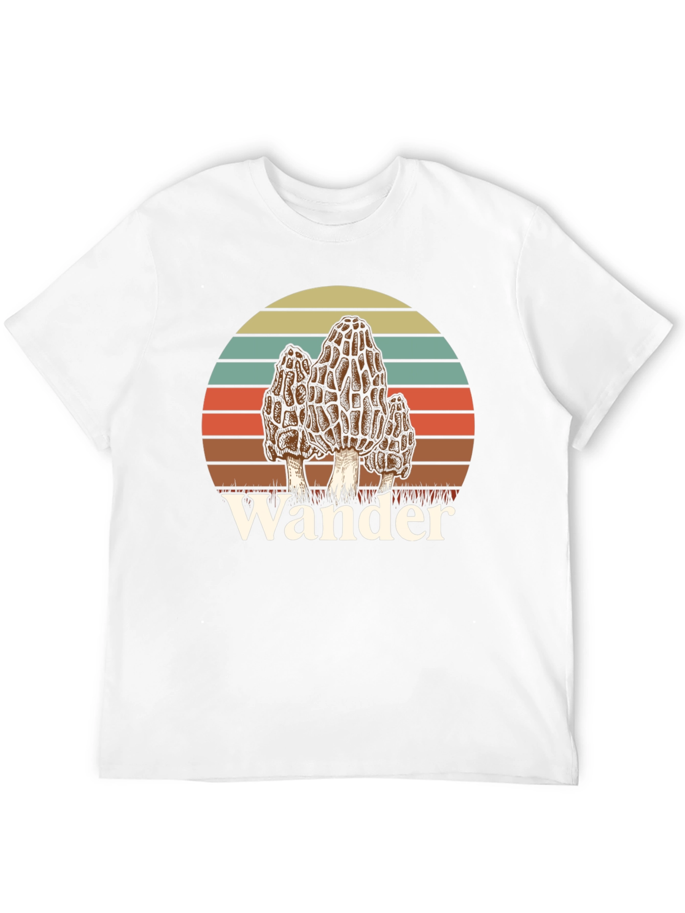 Wander Morel Mushroom Graphic T-Shirt