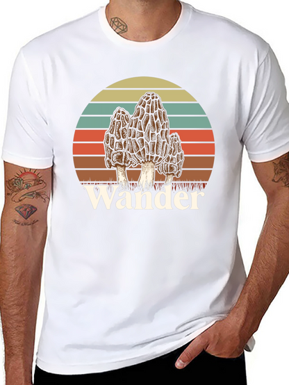 Wander Morel Mushroom Graphic T-Shirt