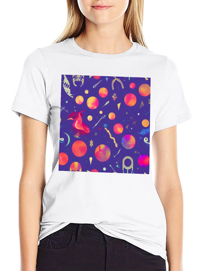 Magic Print Black T-Shirt