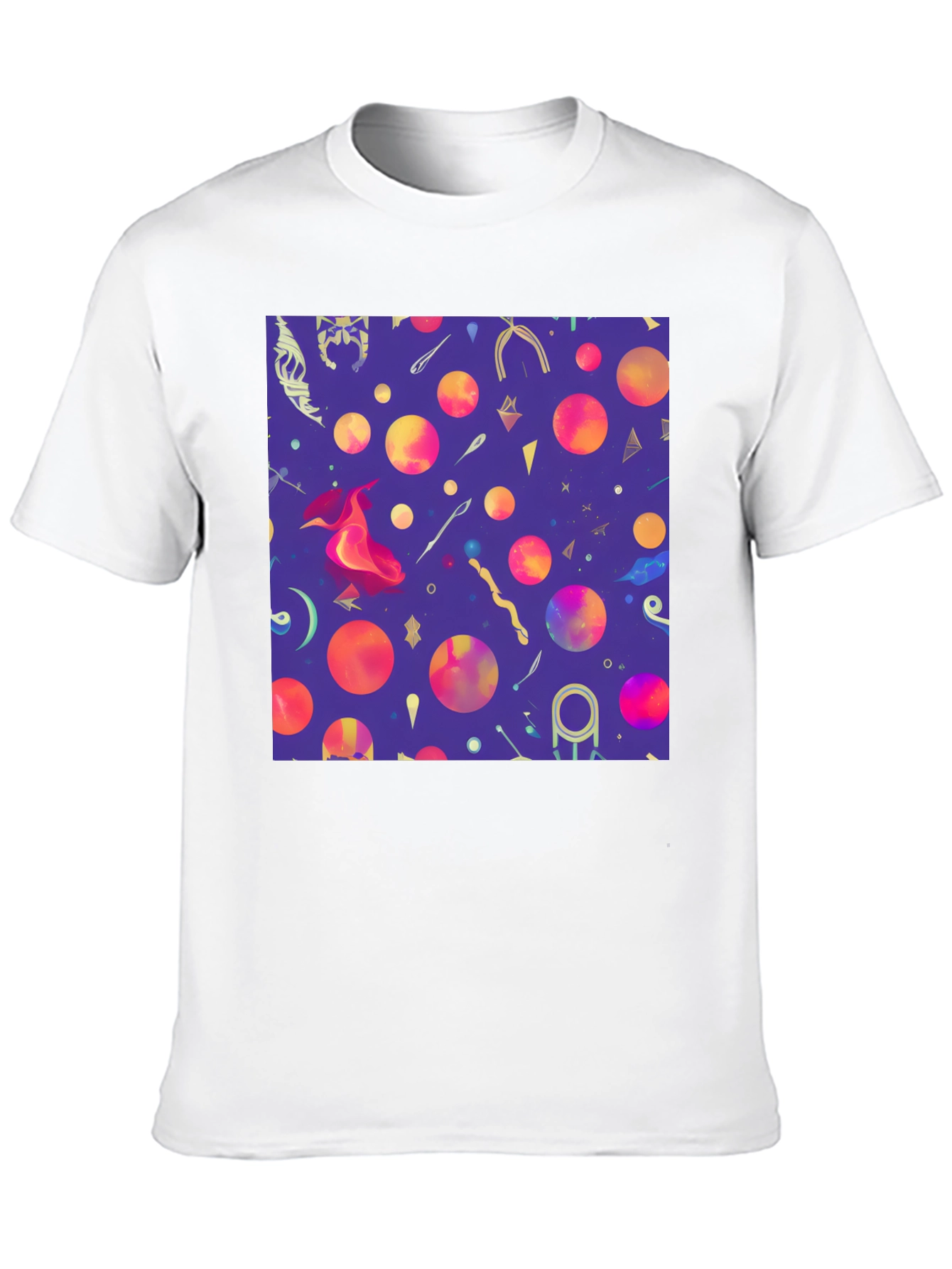 Magic Print Black T-Shirt