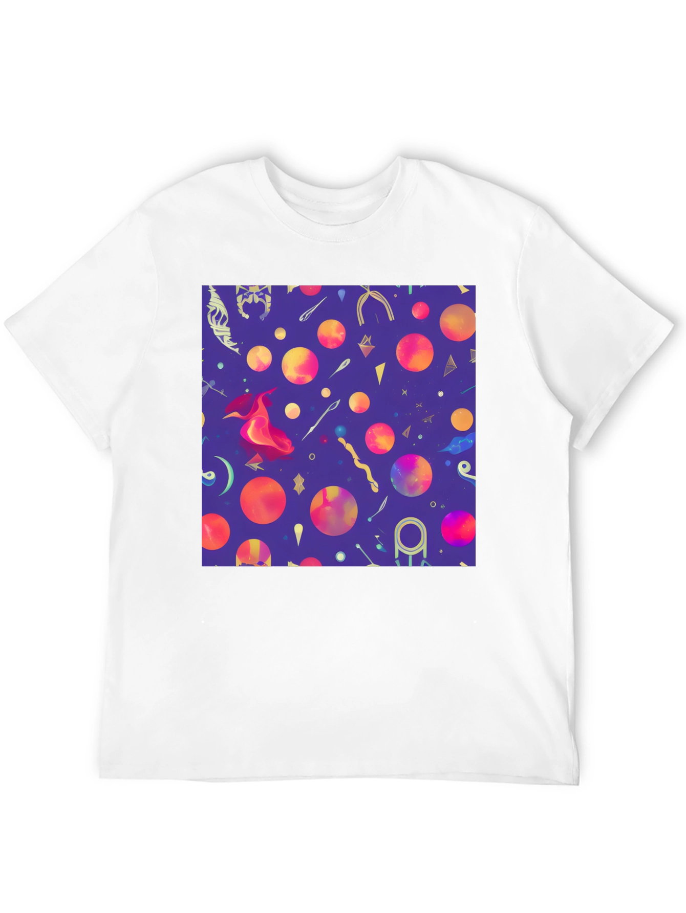 Magic Print Black T-Shirt