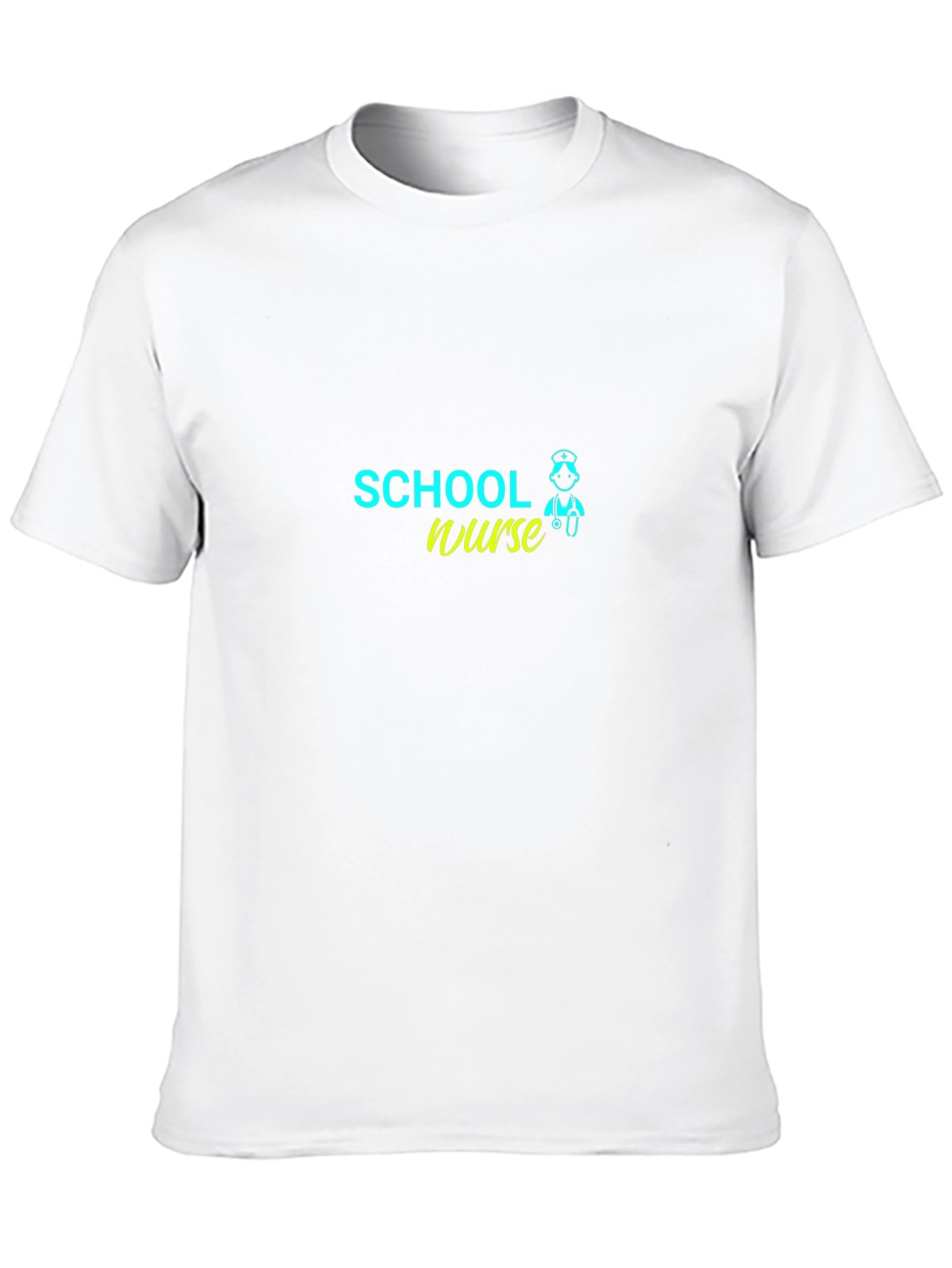 School Nurse T-Shirt - Black Cotton Tee