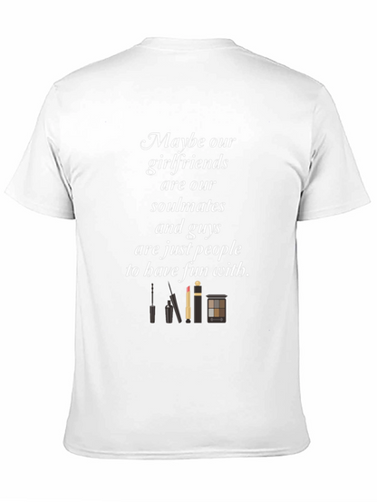 Girlfriend Soulmate Graphic Tee - Fun & Stylish
