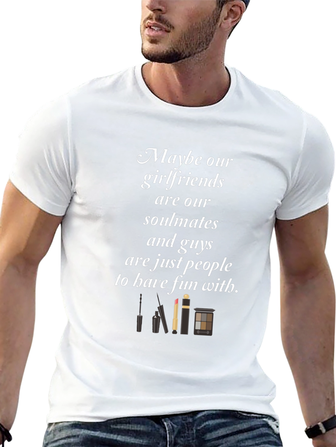 Girlfriend Soulmate Graphic Tee - Fun & Stylish