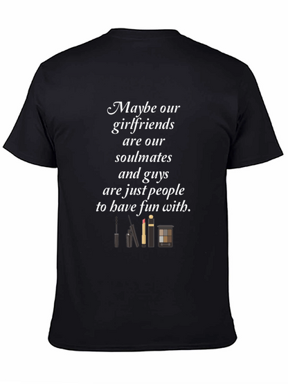Girlfriend Soulmate Graphic Tee - Fun & Stylish