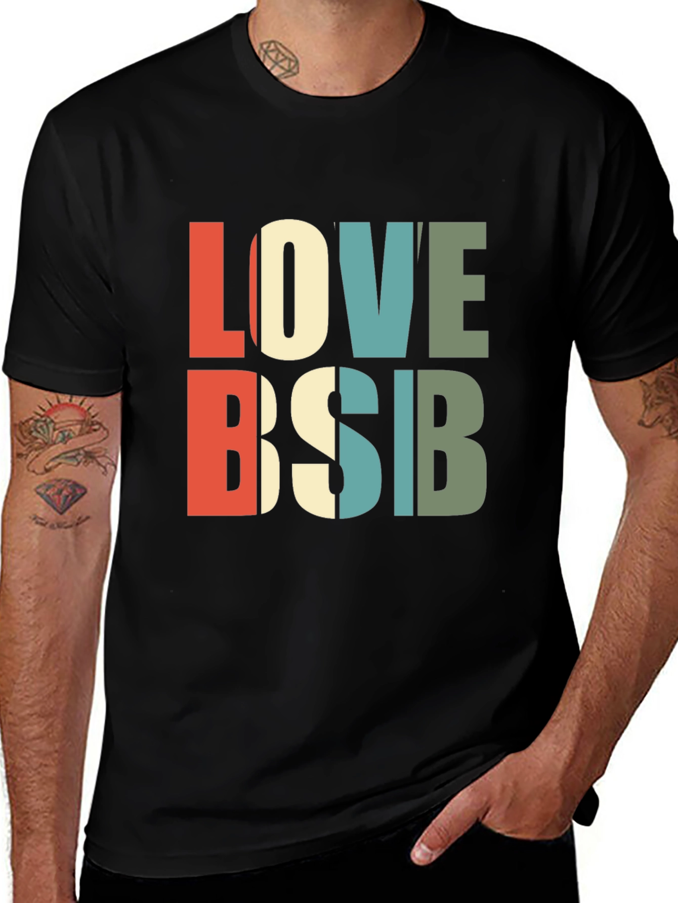 Love BSB Black Graphic Tee