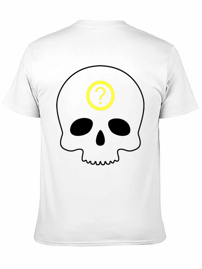 Skull Question Mark T-Shirt - Mystery & Style