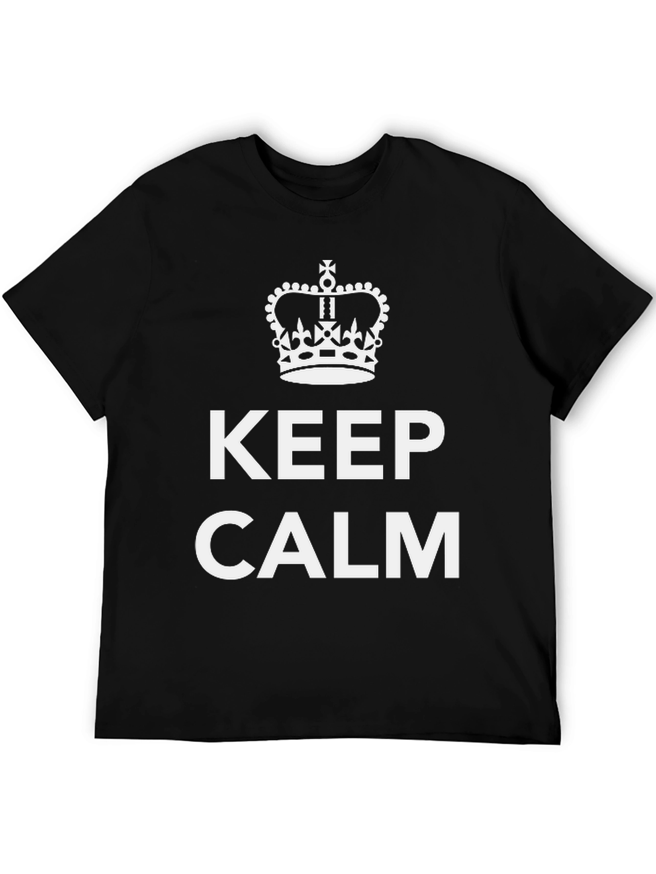 Keep Calm T-Shirt - Classic Design Soft Cotton