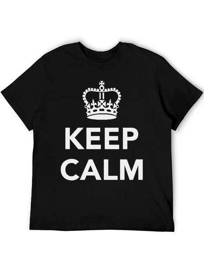 Keep Calm T-Shirt - Classic Design Soft Cotton