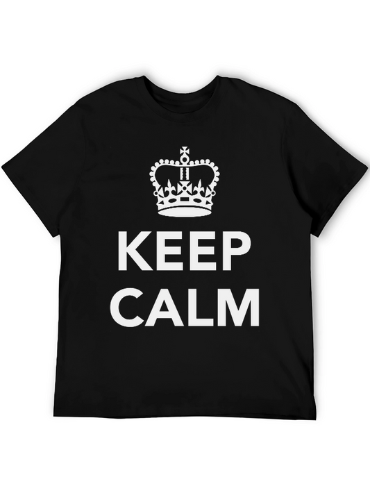 Keep Calm T-Shirt - Classic Design Soft Cotton
