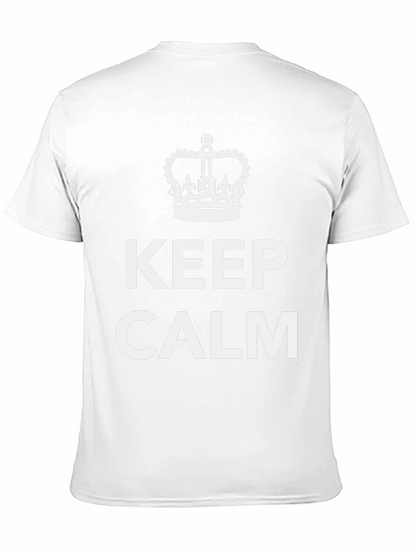 Keep Calm T-Shirt - Classic Design Soft Cotton