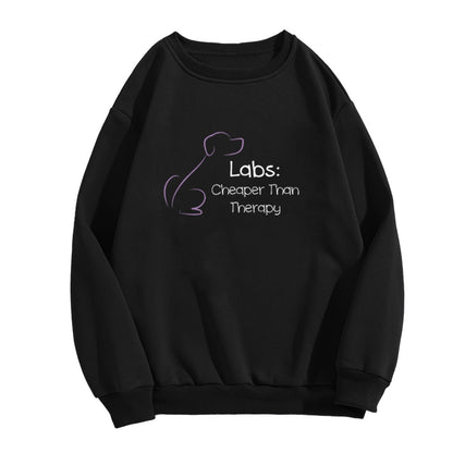 Witty Lab Quote Minimalist Crewneck Sweatshirt