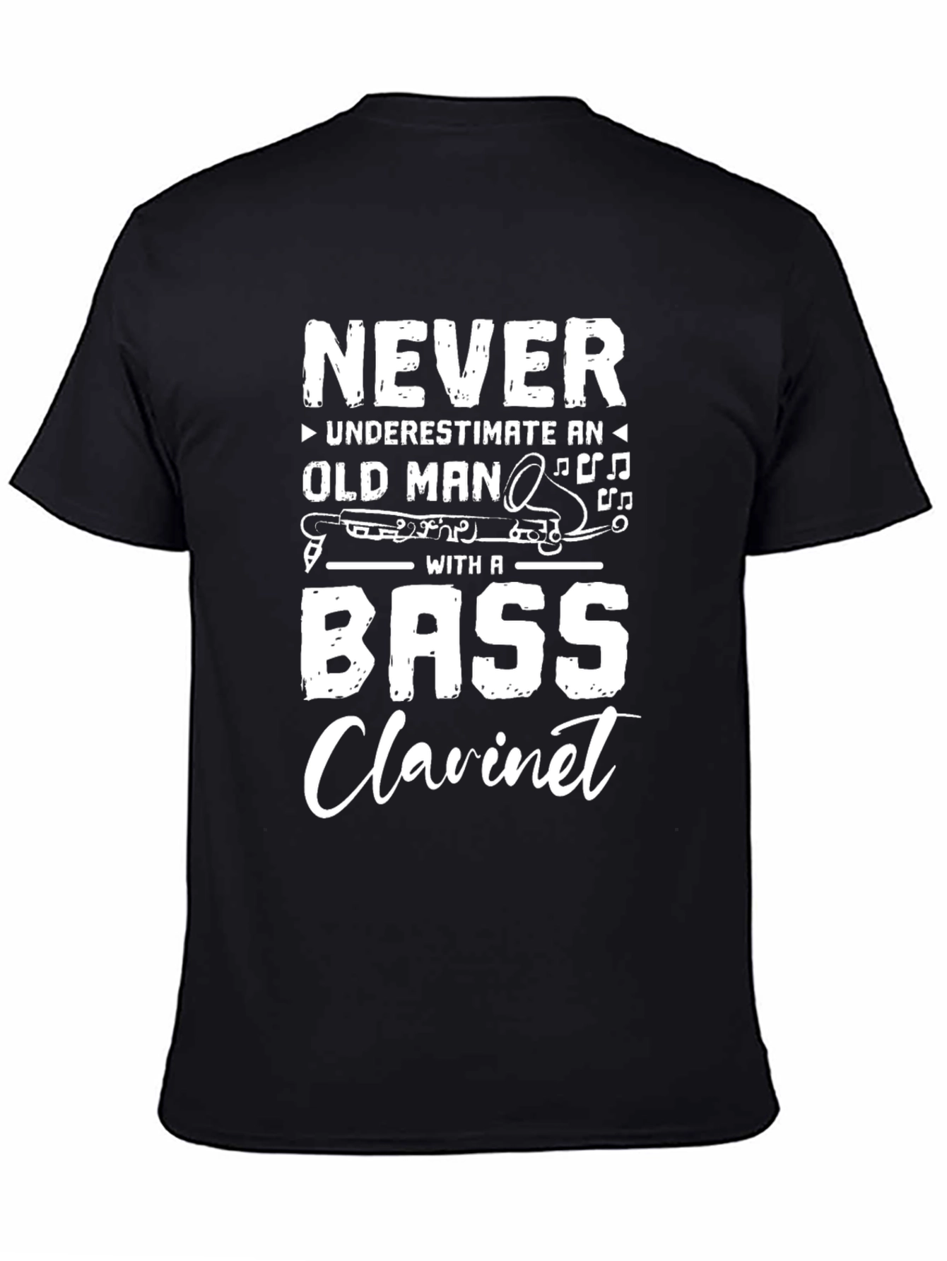 Bass Clarinet Old Man T-Shirt