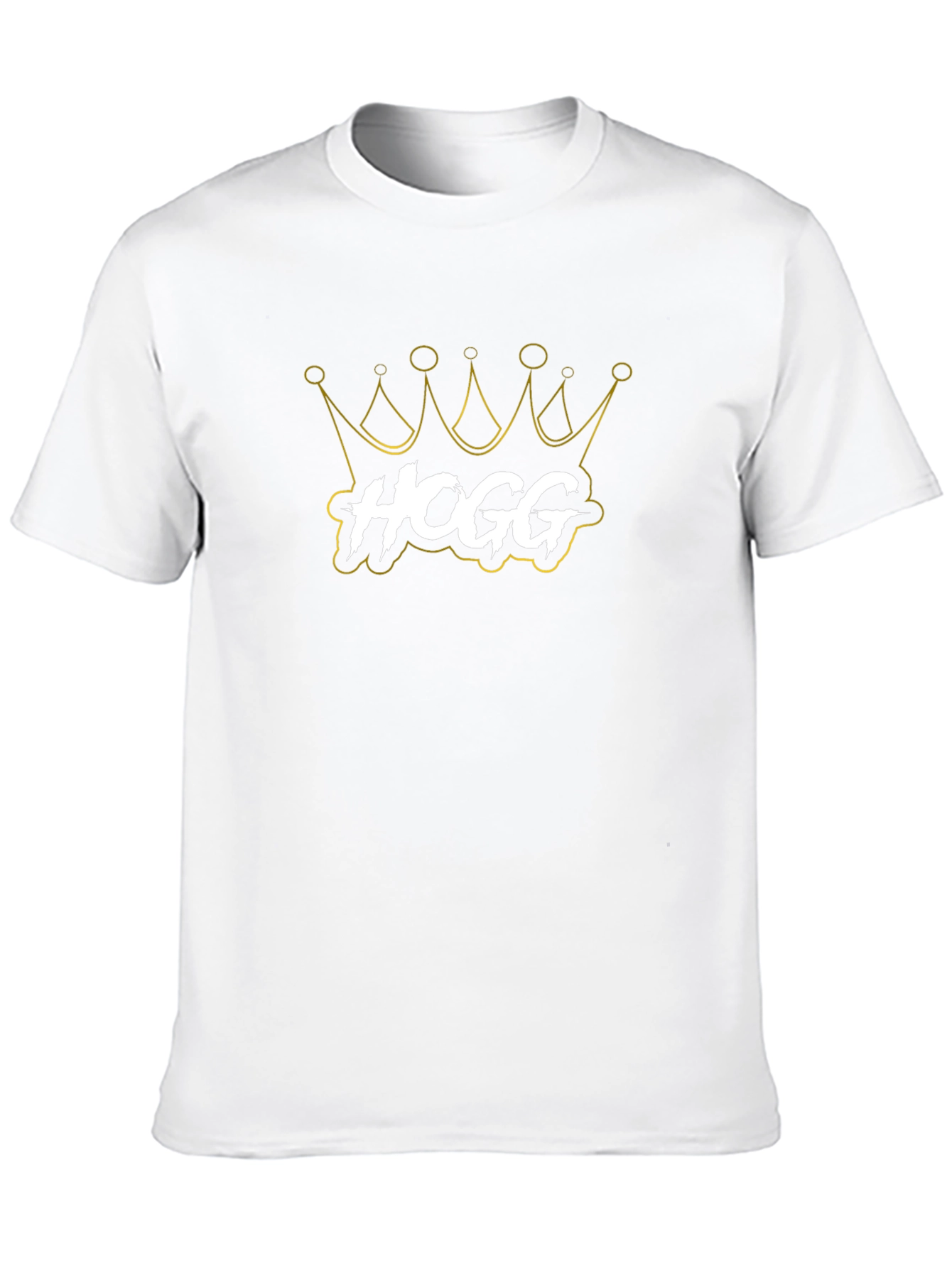 HOGG Crown Graphic T-Shirt - Black Cotton Tee