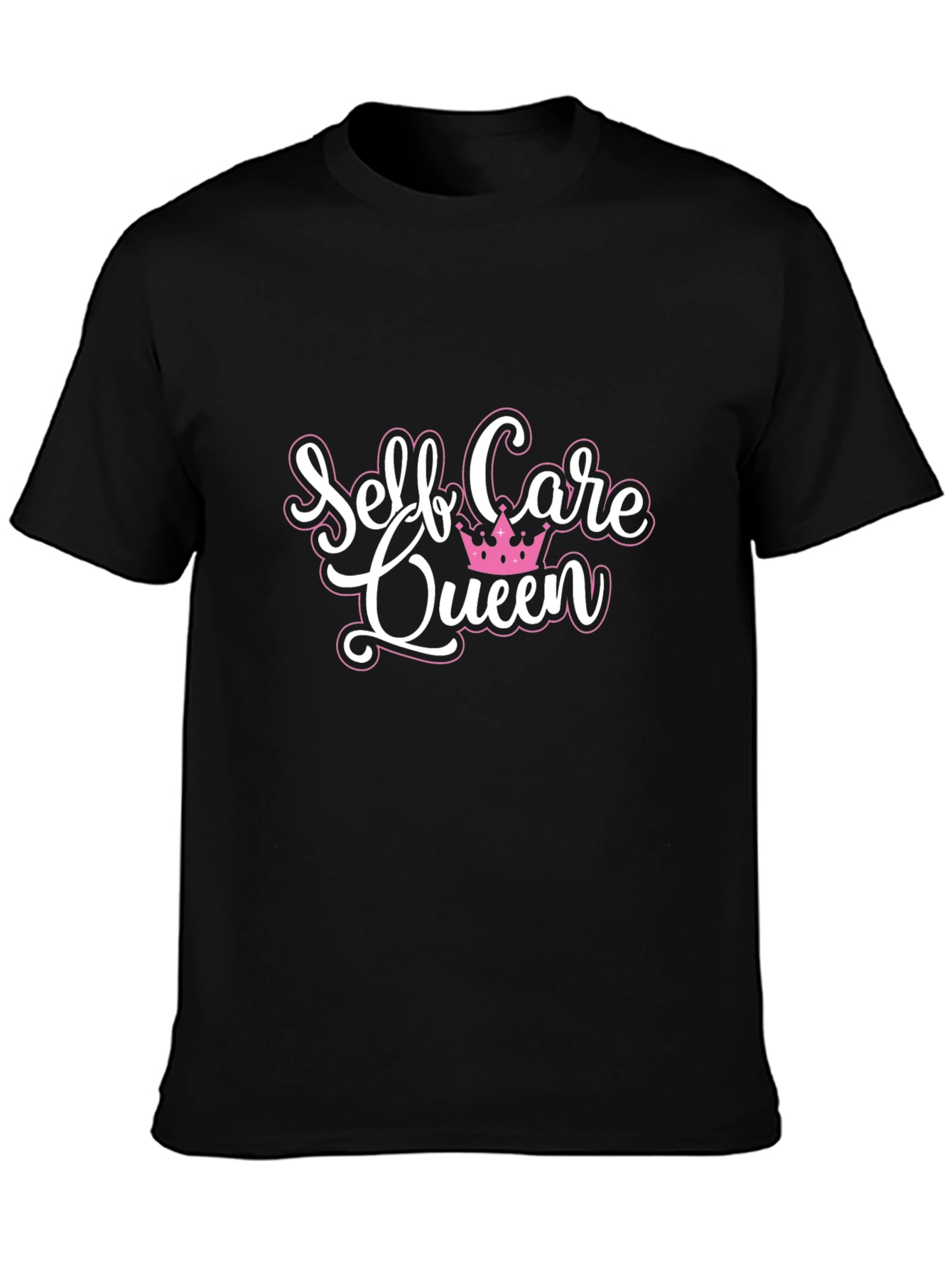 Self Care Queen Black T-Shirt