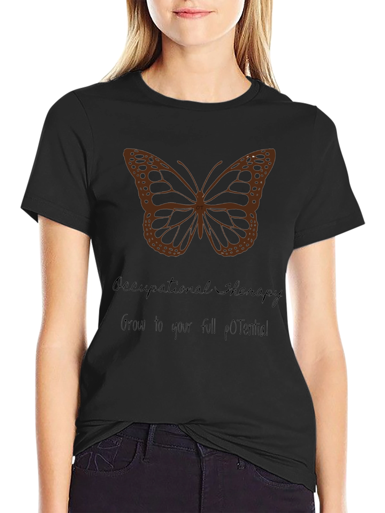 Occupational Therapy Butterfly T-Shirt