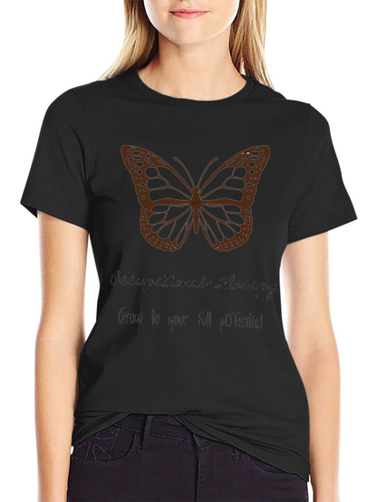 Occupational Therapy Butterfly T-Shirt
