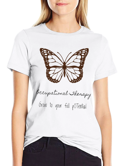 Occupational Therapy Butterfly T-Shirt