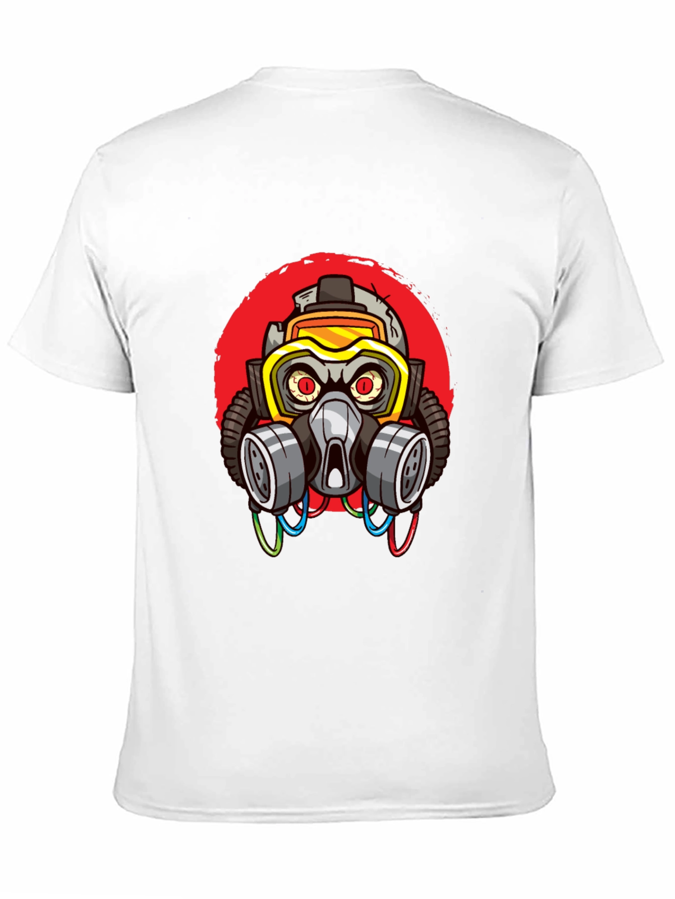 Gas Mask Graphic T-Shirt - Cool Streetwear Style