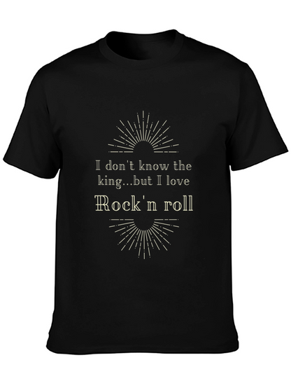 Rock n Roll Tee - Classic Graphic Design