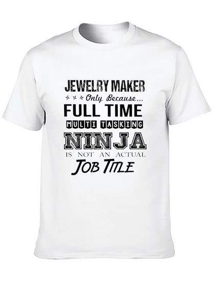 Jewelry Maker Ninja T-Shirt