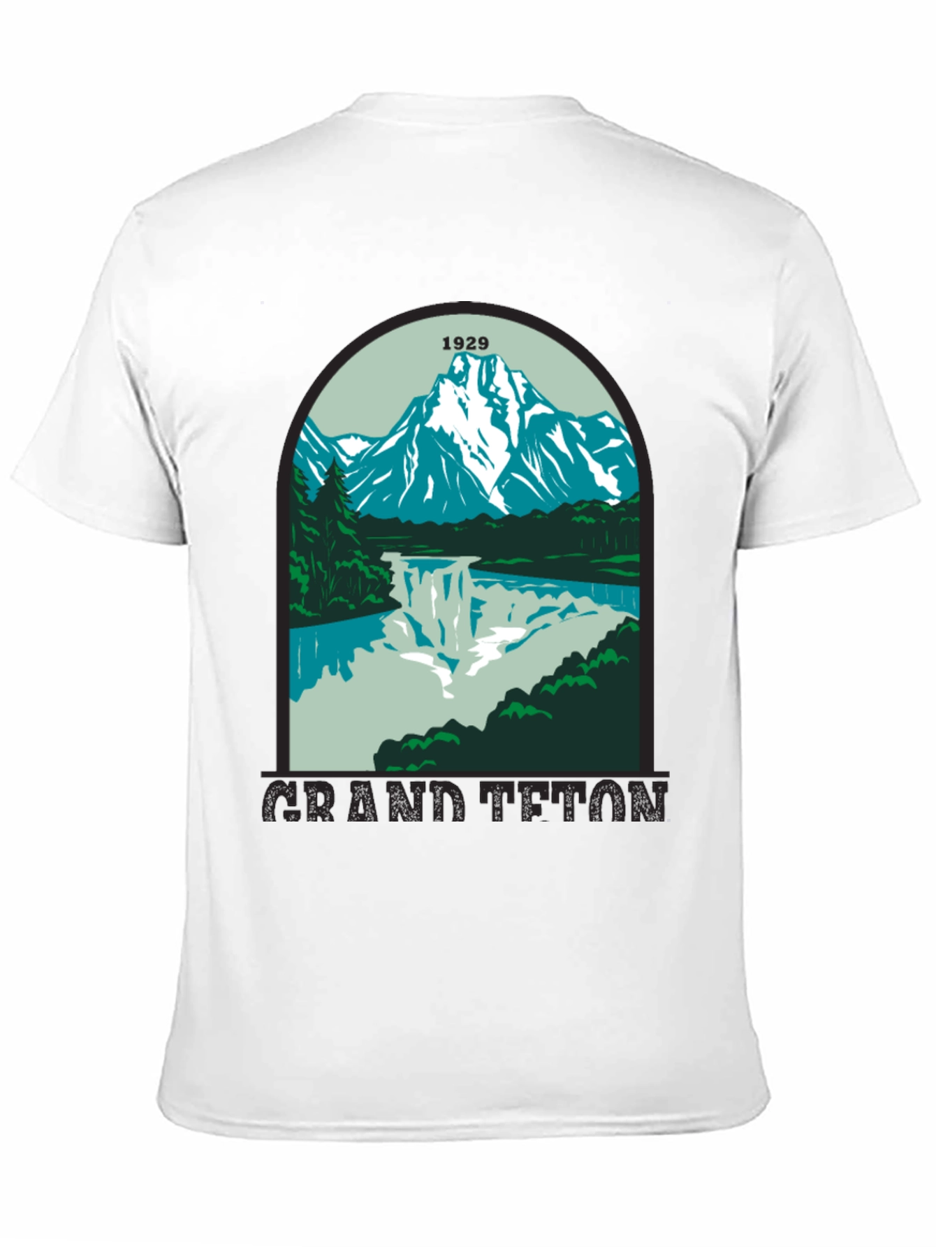 Grand Teton National Park 1929 Graphic T-Shirt