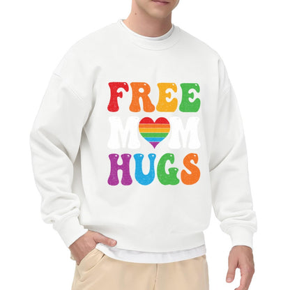 Rainbow Pride "Free Mom Hugs" Inclusive Crewneck