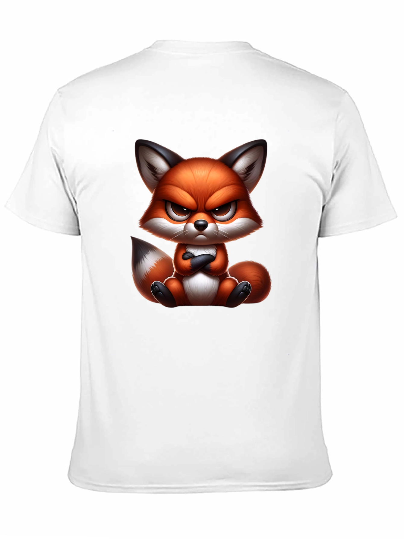 Grumpy Fox Graphic Tee - Mens Black T-Shirt