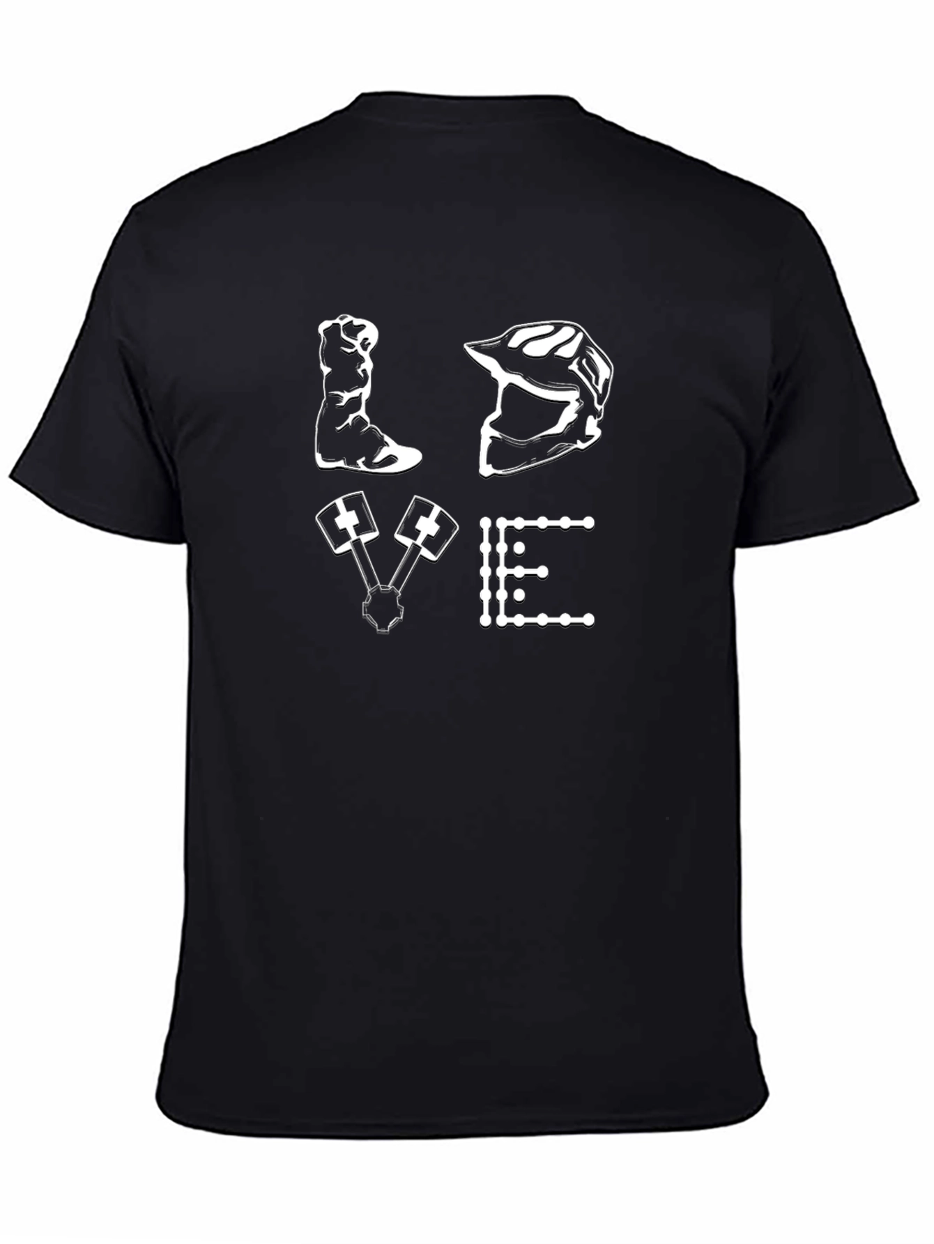 Motocross LOVE Graphic T-Shirt