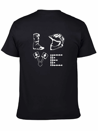 Motocross LOVE Graphic T-Shirt