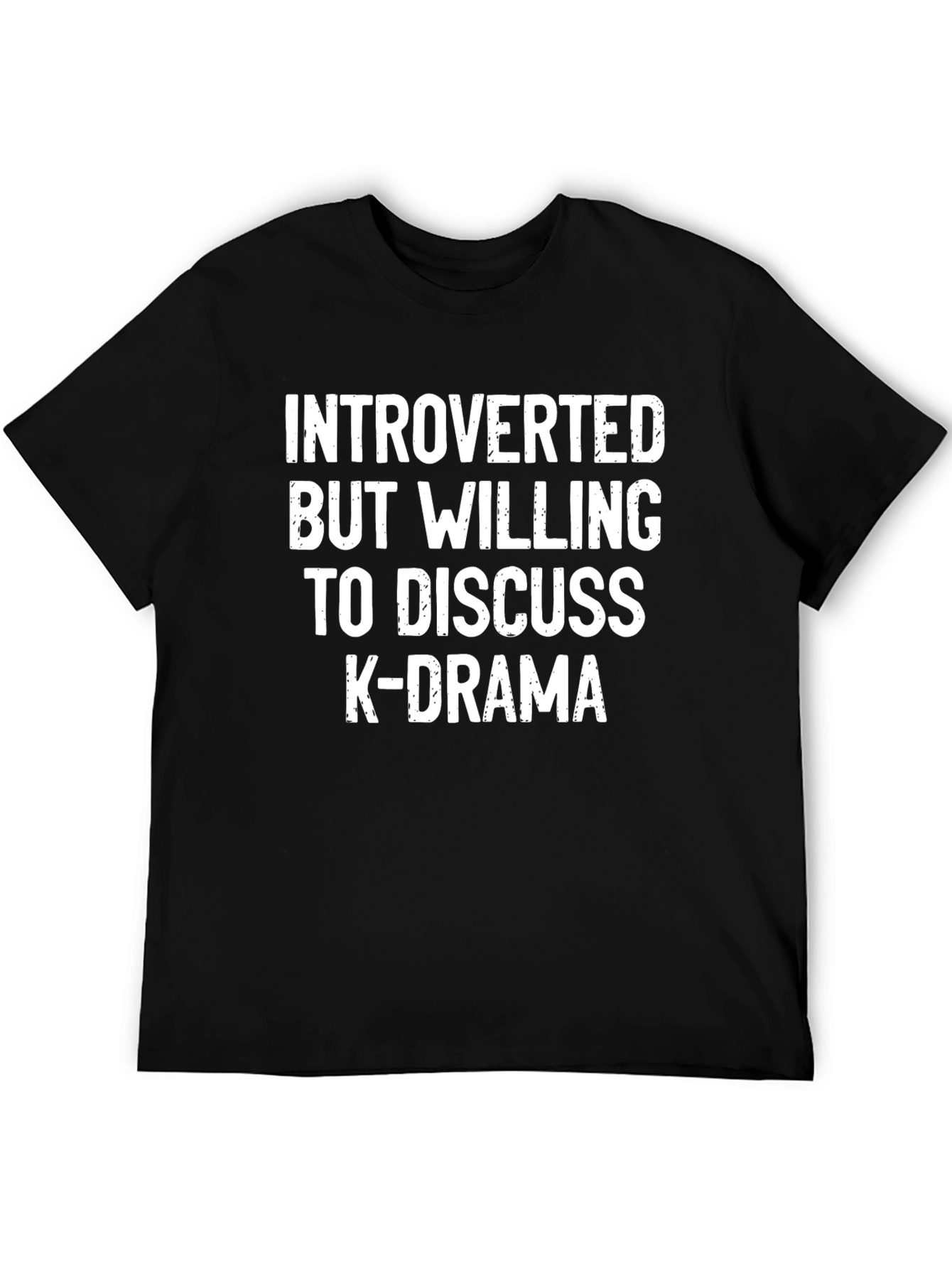 Introverted K-Drama Fan T-Shirt