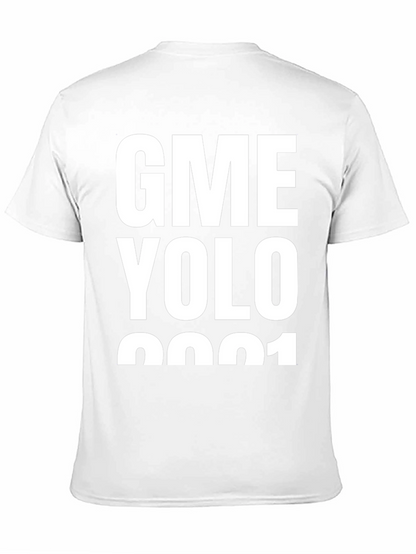 GME YOLO 2021 Black T-Shirt