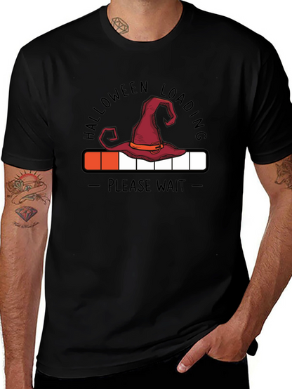 Halloween Loading T-Shirt - Witch Hat Design