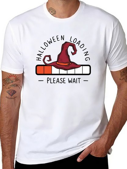 Halloween Loading T-Shirt - Witch Hat Design
