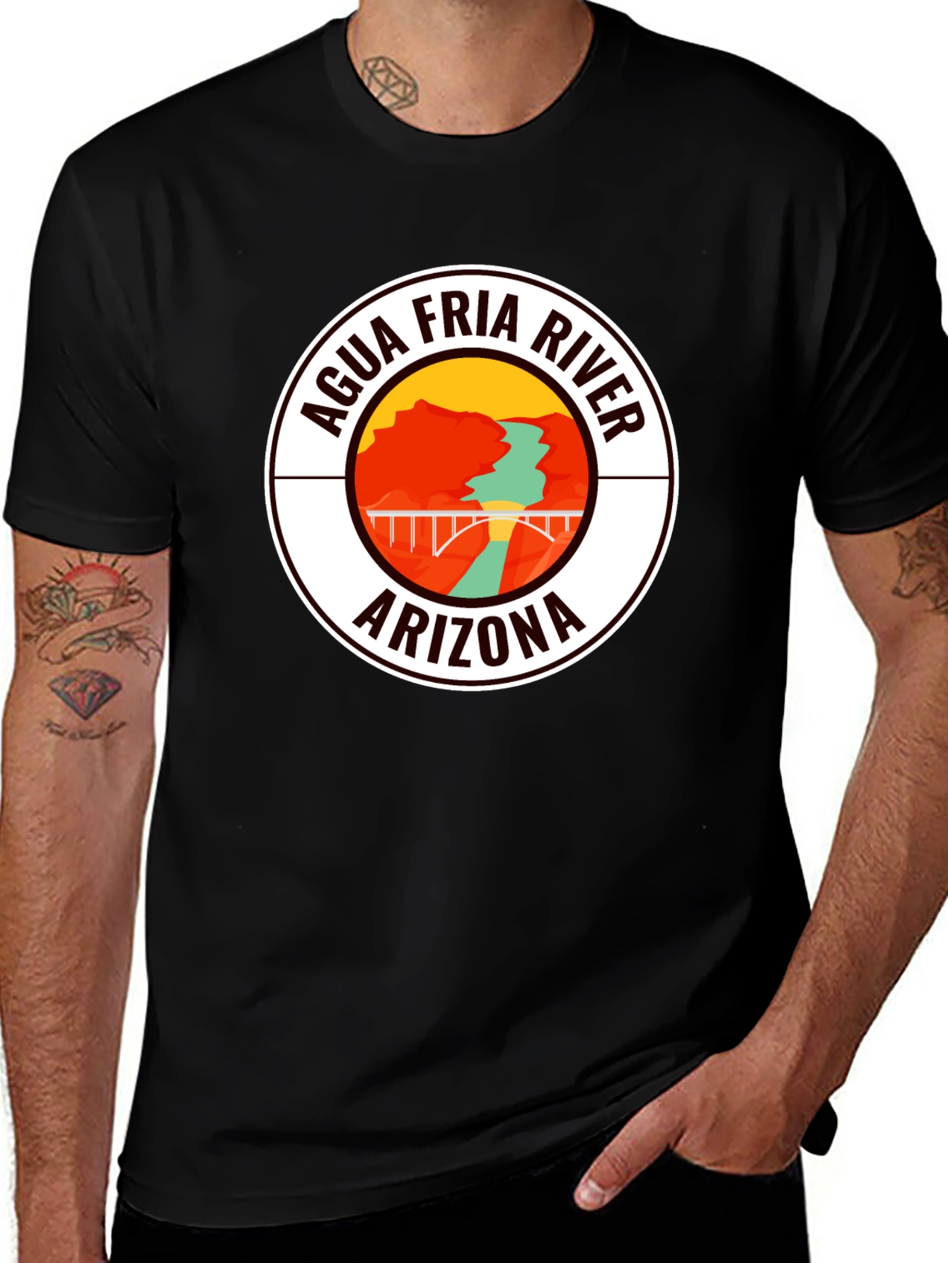 Agua Fria River Arizona T-Shirt